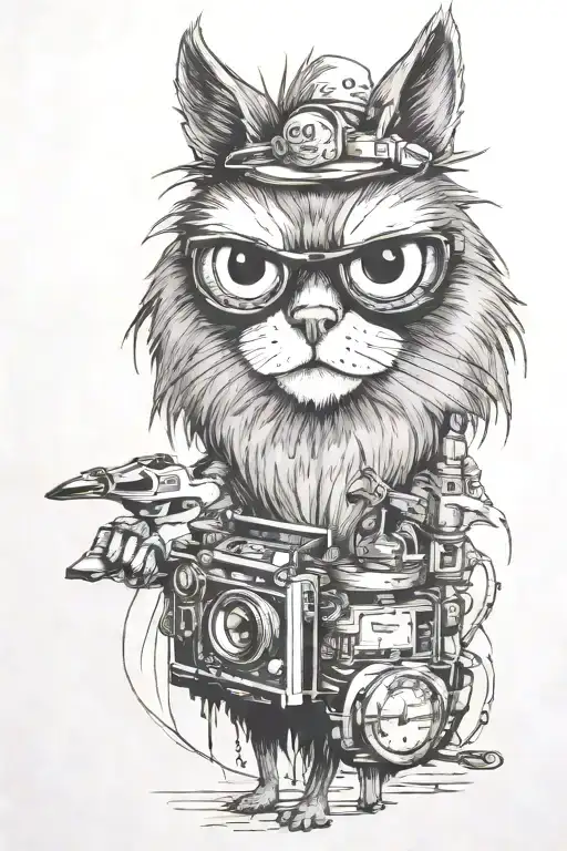 regular show tattoo design idea