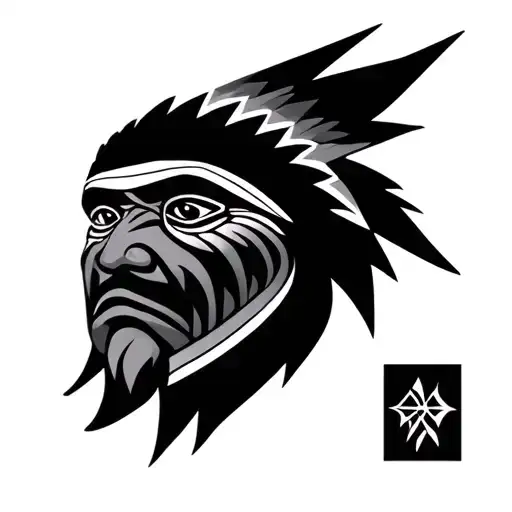 Inuit tattoo design idea