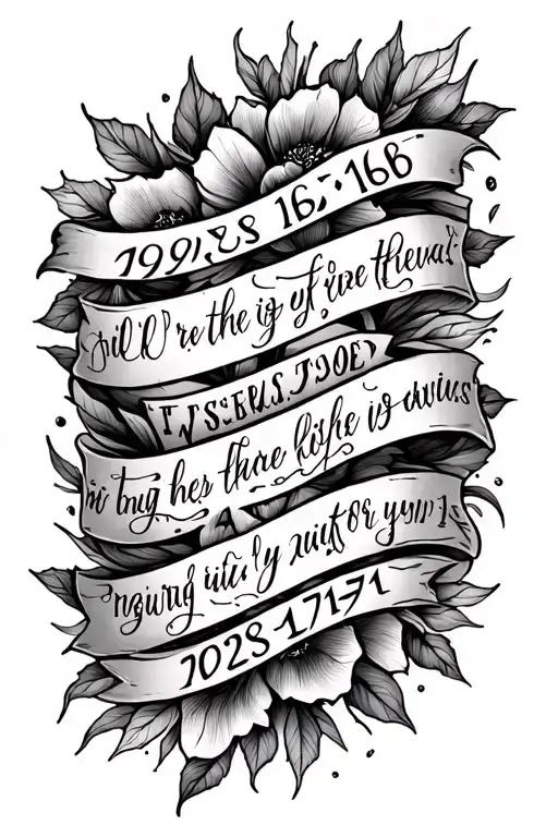 make the scripture Proverbs 17:6 with the dob 07/29/58 and 12/16/61 as a forearm fine line tattoo tattoo design idea