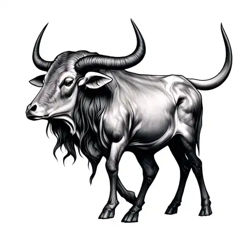 Taurus And Libra tattoo design idea