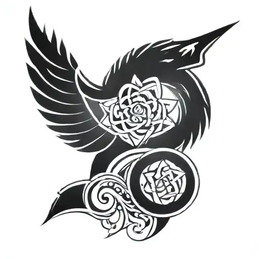 Adoption Symbol inside tattoo design idea