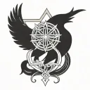 Adoption Symbol inside tattoo design idea