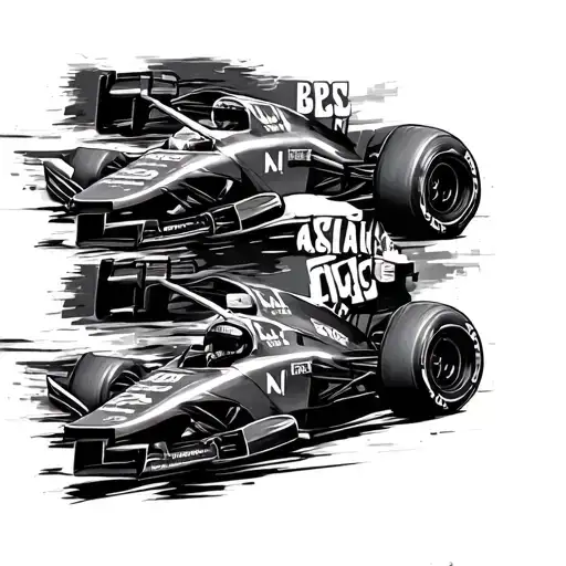 Formula 1 tattoo design idea