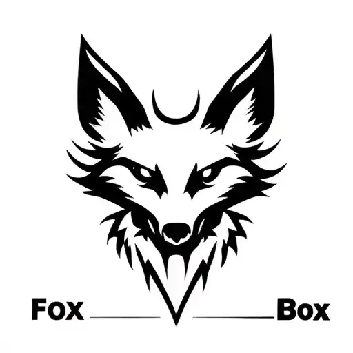 "Fox Box" "Fox Box" Product logo for a mobile satelite battery pack for the military. tattoo design idea