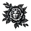 Memorial Mom tattoo design idea