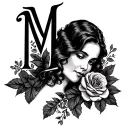 Memorial Mom tattoo design idea