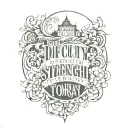 Your difficulty today is your strength tomorrow tattoo design idea