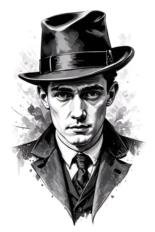 thomas shelby peaky blinders tomas shelby tattoo design idea