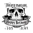 birthday date on the top name in the middle death date on the bottom hand tattoo  tattoo design idea