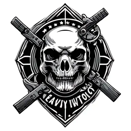 A navy seal memorabilia piece tattoo design idea