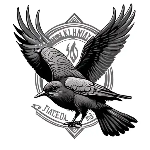 oklahoma seal, windmill, ou, 580, scissor tail flycatcher, bison tattoo design idea
