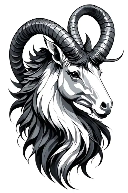 Capricorn zodiac sign tattoo japanese tattoo design idea