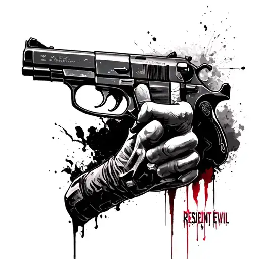 Resident Evil tattoo design idea