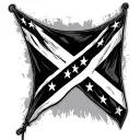 Rebel Flag tattoo design idea
