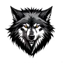 Fenrir Wolf tattoo design idea