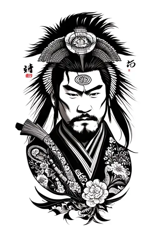 Miyamoto musashi vagabond tattoo design idea