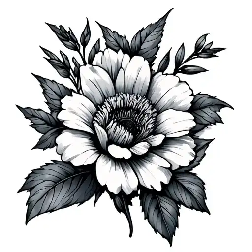 i'm the problem morgan wallen flowers tattoo design idea