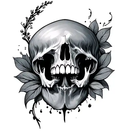 Genital tattoo design idea