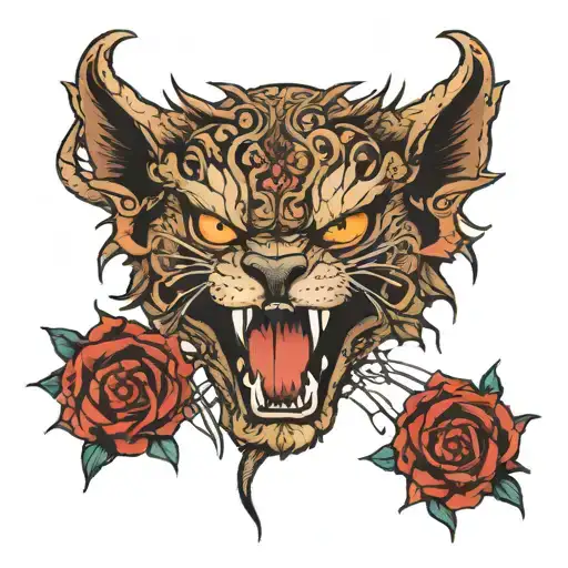 anal slut tattoo design idea