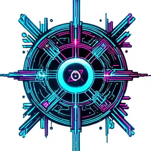 nuclear punk tattoo design idea