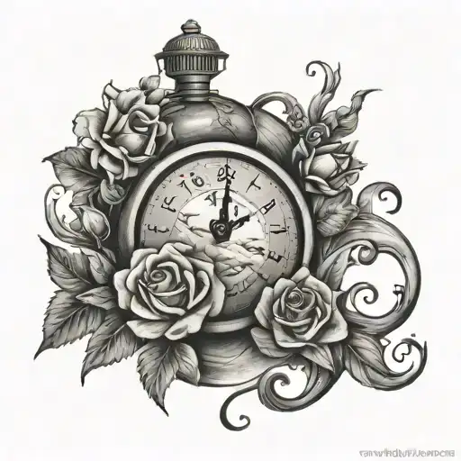 Life goes on tattoo design idea