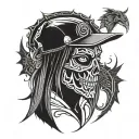 itachi uchiha, only mask, odin crow skull tattoo design idea