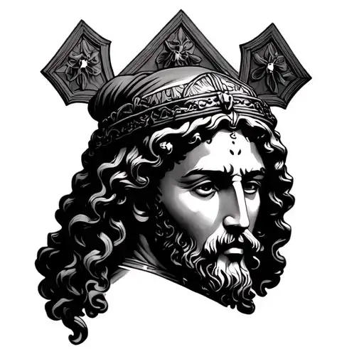 Saint Jude tattoo design idea