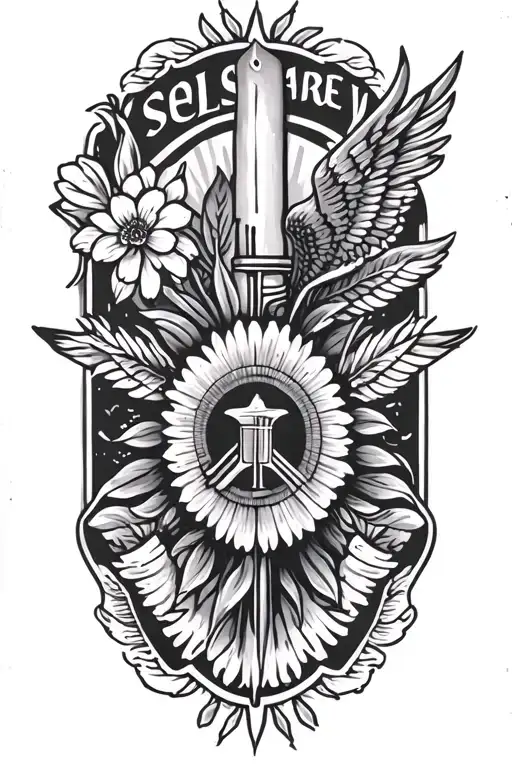 blessed are the peacemakers tattoo design idea