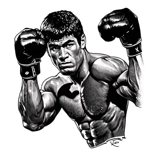 Rocky Balboa tattoo design idea