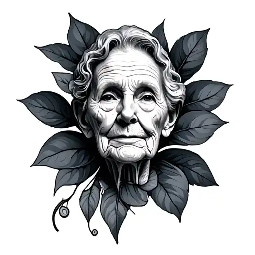 Alzheimers tattoo design idea