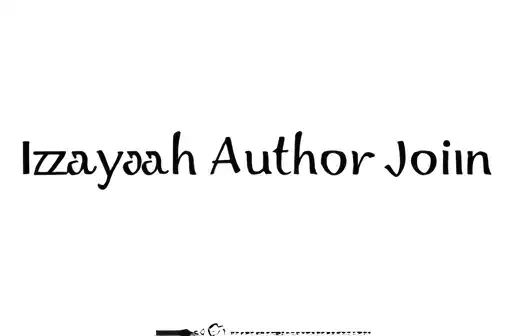 "Izayaah Author join" tattoo design idea