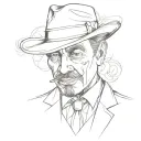 mafia tattoo design idea