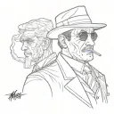 mafia tattoo design idea