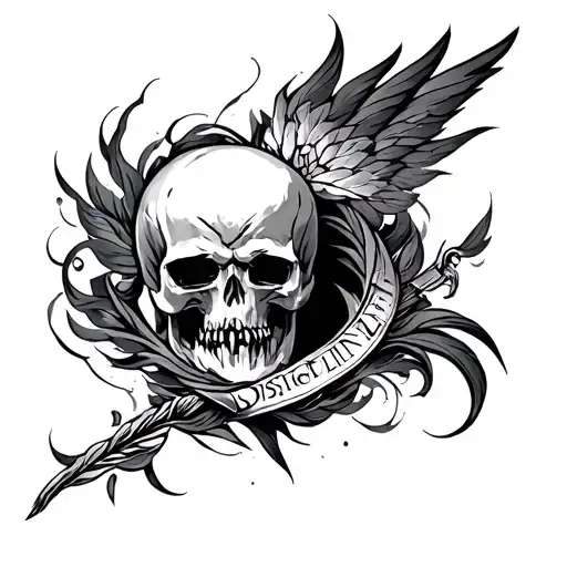 discipline tattoo design idea