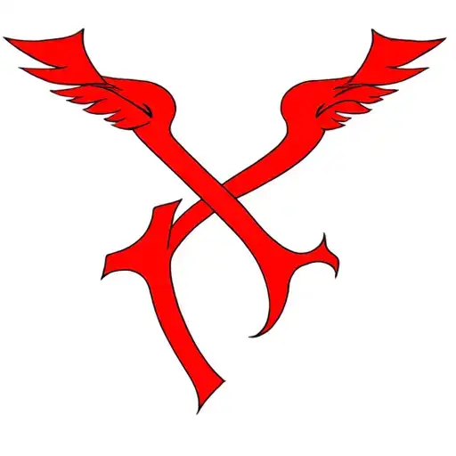 patriotic lithuanian "Vytis" tattoo design idea