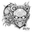 obito tattoo design idea