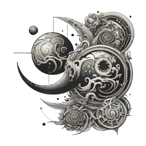 Filler Space tattoo design idea