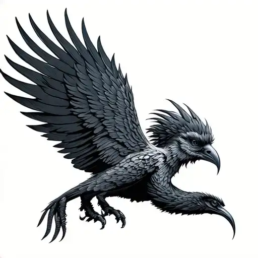 archaeopteryx  tattoo design idea