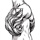 On Triceps tattoo design idea