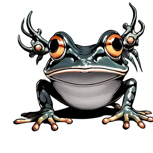 Chrono Trigger frog glen bell tattoo design idea