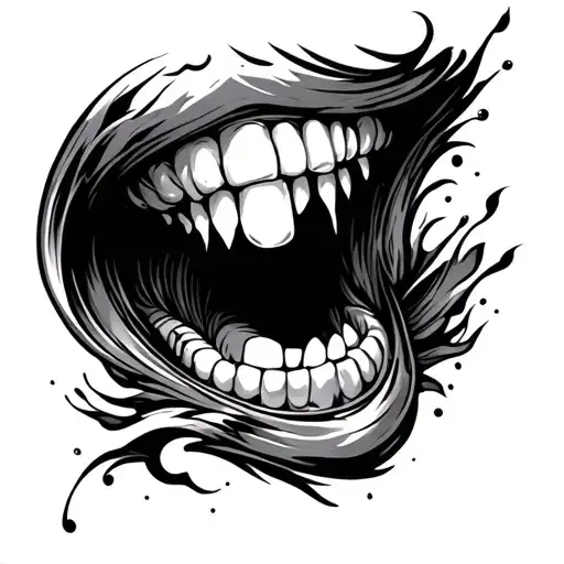 bite mark tattoo tattoo design idea