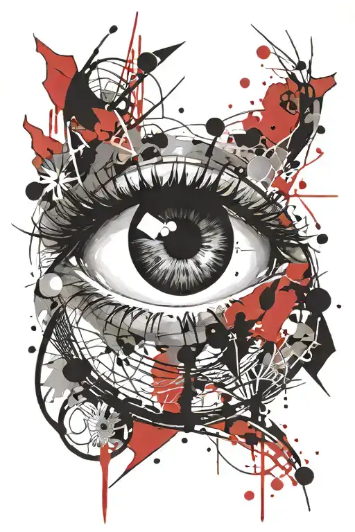 sharp eye tattoo tattoo design idea
