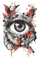 sharp eye tattoo tattoo design idea