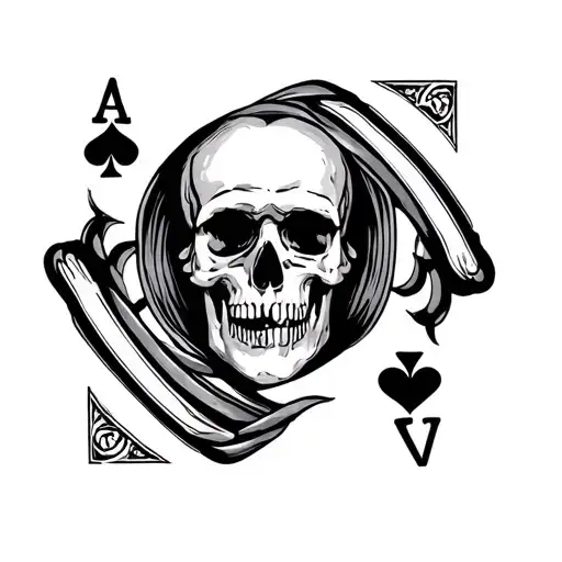 Jack Of Hearts tattoo design idea