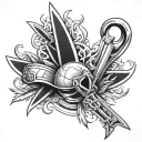 spurs tattoo design idea