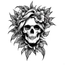 Tooled Leather tattoo design idea