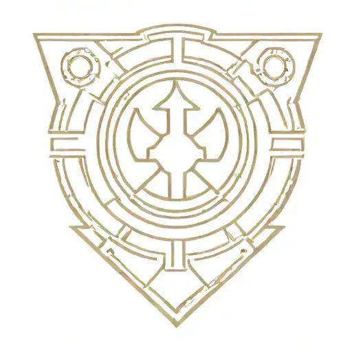 star wars imperial logo tattoo design idea