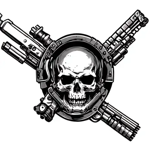 army mechanic tattoo design idea