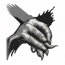 Domestic Violence tattoo design idea