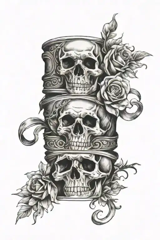hand band 888 tattoo design idea